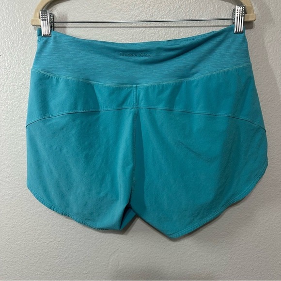 Outdoor Voices Hudson Shorts Women's XL Teal Blue 4" Inseam Brief Liner Running - Picture 4 of 7
